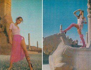 Прошлый век в женской моде Ирана
