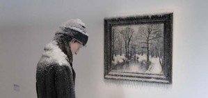 Гиперареальный замороженный автопортрет Лорана Перно