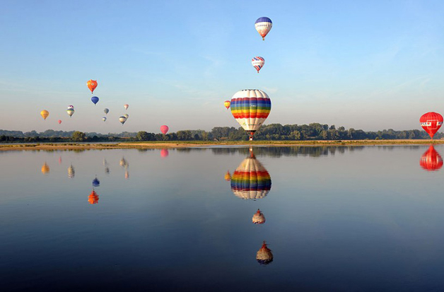 Фестиваль воздушных шаров во Франции