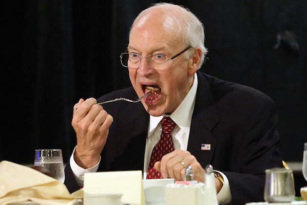 Former Vice President Dick Cheney Speaks At Luncheon On Long Island